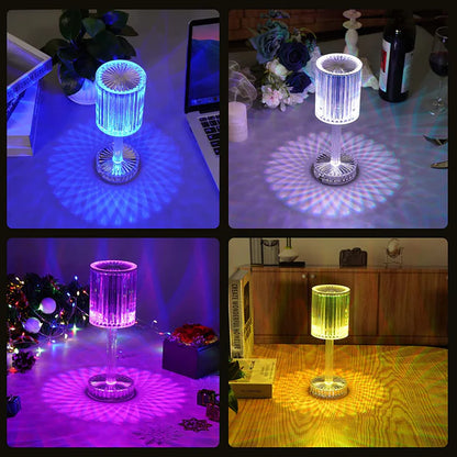 DIAMOND TABLE LAMP 16 COLORS