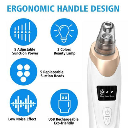 Electric Suction Blackhead Instrument Home Beauty Instrument Blackhead Pore Cleaning