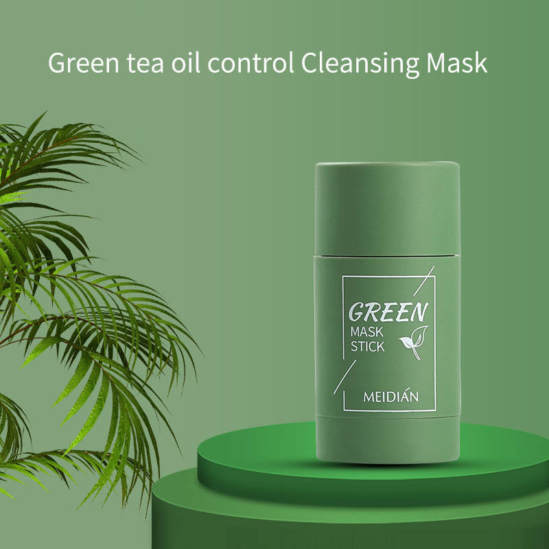 Green Mask Stick Black Head Stick Mask Remover Moisturizes Oil Control 100% Original