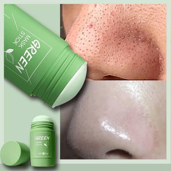 Green Mask Stick Black Head Stick Mask Remover Moisturizes Oil Control 100% Original